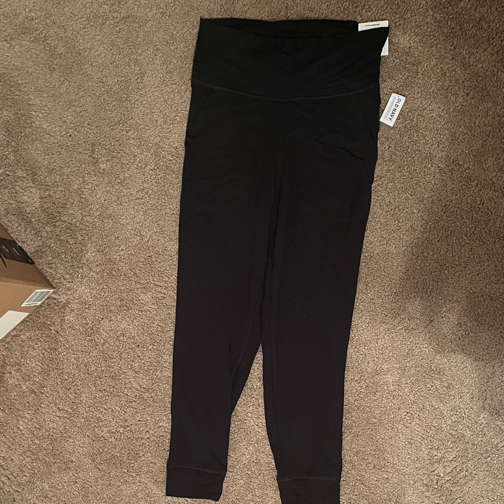 Old Navy Classic Black Jogger Leggings